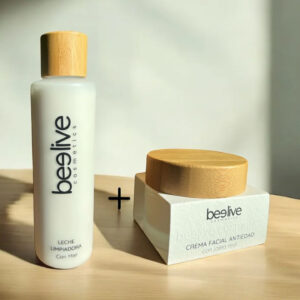 Rutina Esencial Antiedad Leche limpiadora + Crema Antiedad